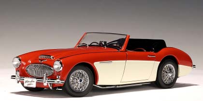 AutoArt 1:18 1961 Austin Healey 3000 Mark II diecast car